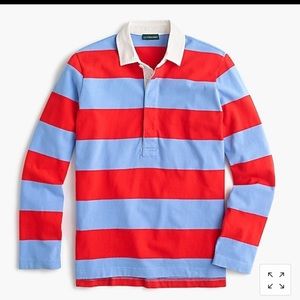 J. Crew Women's 1984 rugby shirt in stripe